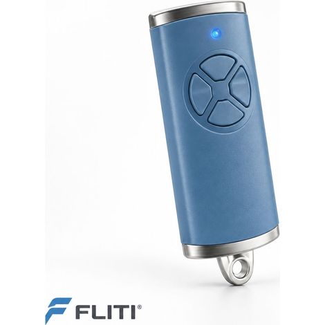 Télécommande porte garage 868 MHz code tournant 4 canaux Bleu Résistant aux intempéries pour HSE1/HS4 Particulier (1/5)