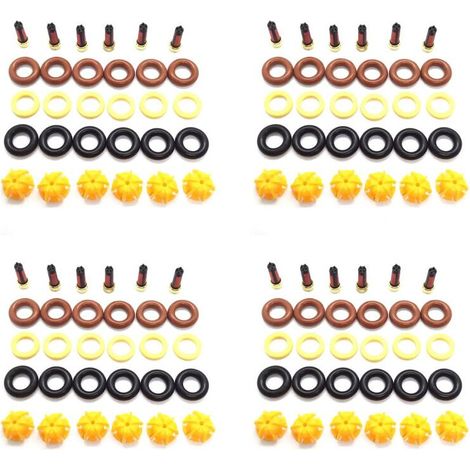 Kit di riparazione iniettori carburante da 24 pezzi per BMW E30 325I M60 V8. Contatti: 0280150415, 0280150778, 13641466396, 13641734776