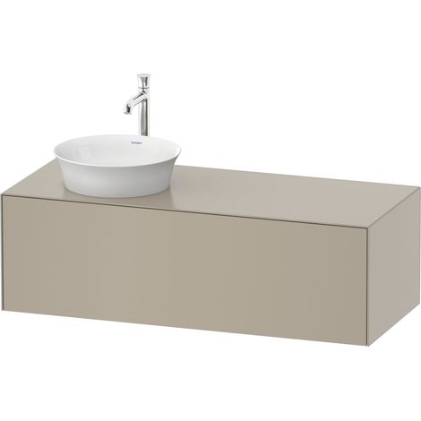 Duravit White Tulip, meuble sous-lavabo mural, largeur 1300 x