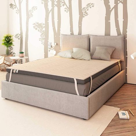 Baldiflex Surmatelas Mémoire de forme 8cm Épaisseur 8 cm 120 x 190 cm