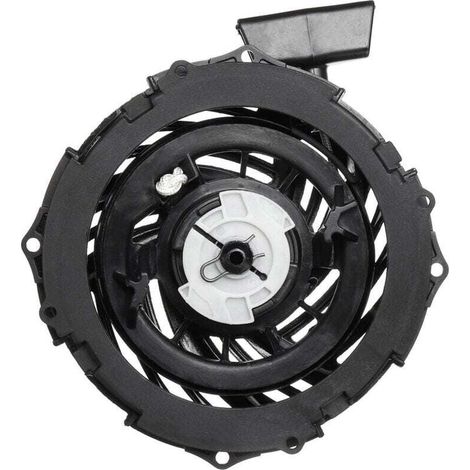 Briggs & Stratton Démarreur à rappel 593959 450E 500E 550E Moteur de tondeuse à gazon, XU, Démarreur à disque manuel - KZQ (1/4)