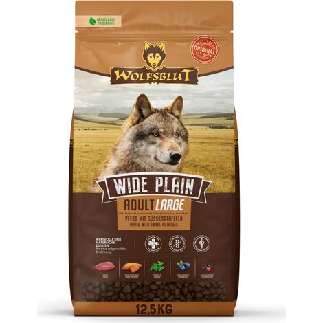 Croquettes pour chien WOLFSBLUT Wide Nature Grand format 12,5 kg (1/2)