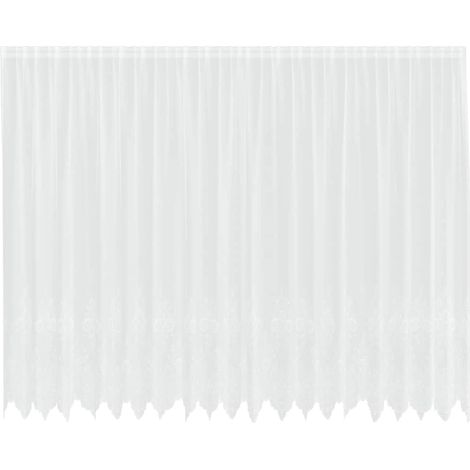 Rideaux avec des rideaux Blanc 500x100cm Polyester CFW68813 (1/5)
