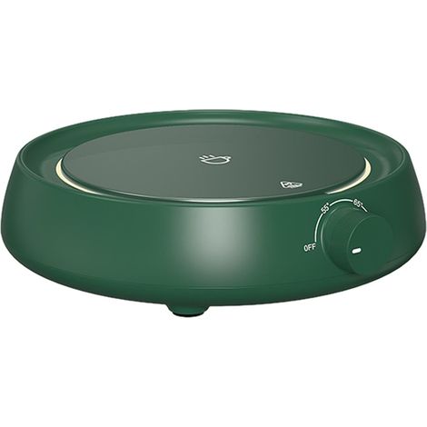 CCYKXA Heated Coaster – Tea Drink Warmer, Heated Coaster  Drink Warmer with Automatic Shut-Off, 3 Temperature Settings, Cup Warmer