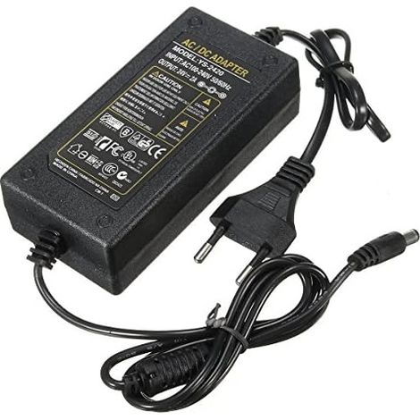 24V 2A Adaptateur Alimentation Intérieure Dossier Universial Transformateur Indicateur Lumineux - UE Plug (1/5)