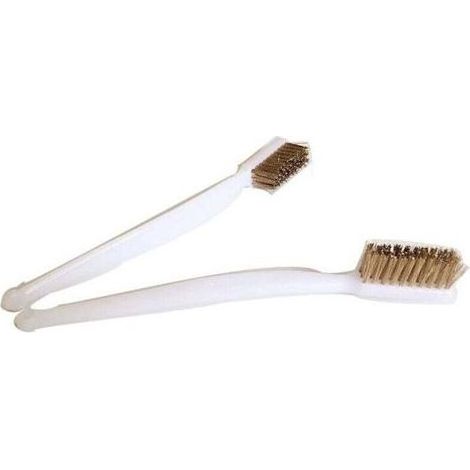 Lot de 2 accessoires pour imprimante 3D, brosse à dents en fil de cuivre pour le nettoyage (1/2)
