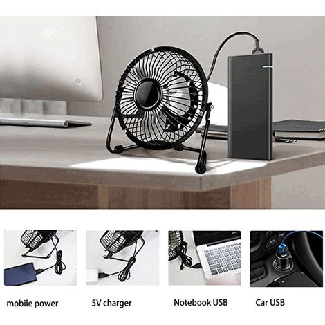 Ensemble de ventilateurs solaires portables 5W double USB, panneau en silicium monocristallin, chargeur de puissance multifonctionnel (1/5)