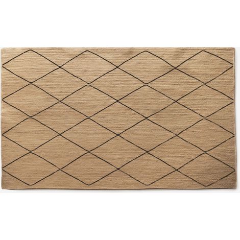 7102025 ALFOMBRA WEST NEGRO 160x230 CM (1/2)