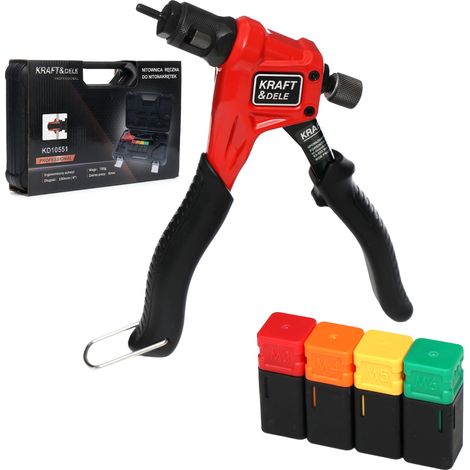 Remachadora manual para tuercas remachables de 190 mm KD10551 (1/5)
