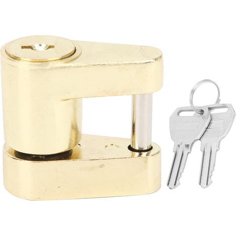 Antivol Remorque Petite Taille Dispositif de Sécurité Antivol Universel pour Voiture Caravane (1/5)