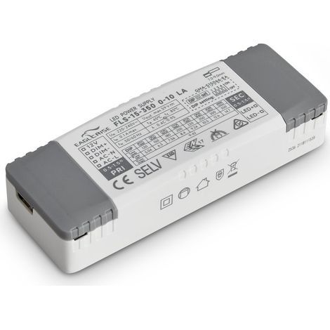 Ideal Lux Alimentatore 1-10V Zephyr dimmerabile bianco materie plastiche metallo