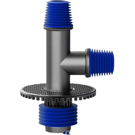 Adattatore di scarico professionale, soluzione pratica, adattatore di scarico resistente adatto per lavatrici, tubi di scarico efficienti, scarico a pavimento (1/5)