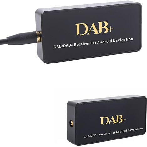 Adaptateur Récepteur Radio Numérique DAB+ USB avec Antenne SMB pour Autoradio Android (1/5)
