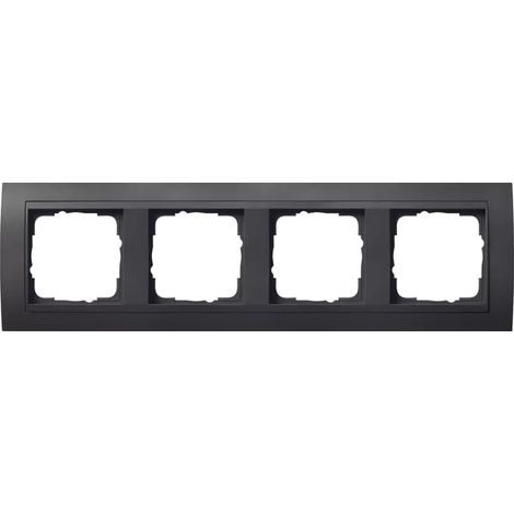Gira Abdeckrahmen 4f. anth f.anth.ZL,bruchsich. 021408 (1/2)