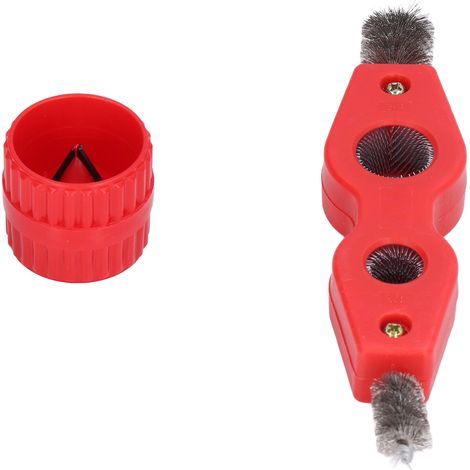 Kupferrohrreiniger und -reibahle, 4-in-1-Set, rostbeständig, Klempnerwerkzeug zum Hartlöten und Weichlöten (1/5)