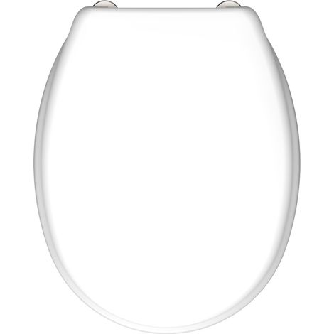 Asiento de inodoro BLANCO en Duroplast - blanco Schütte (1/5)