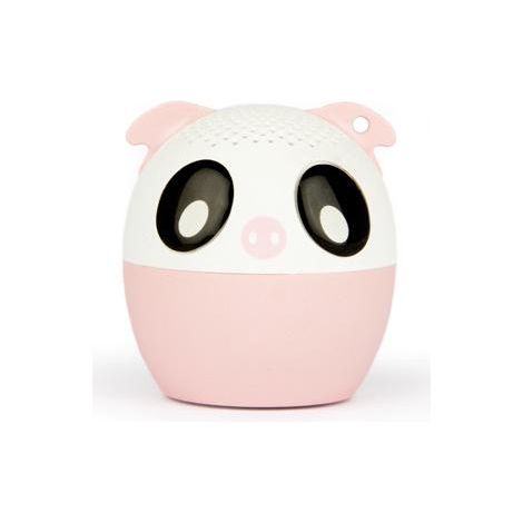 Hamlet XBTPETPIG Altoparlante Portatile e per Feste Mono 4 W Nero Rosa Bianco (1/3)