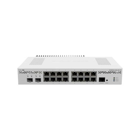 Router Mikrotik Ccr2004-16g-2s+pc, 16x Rj45 1000mb/s, 2x Sfp+