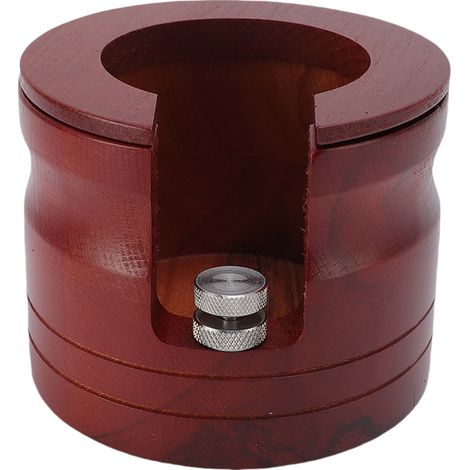 Porte-filtre Café Support de Pressage Bois Massif Hauteur Adjustable pour 51, 54, 58mm (1/5)