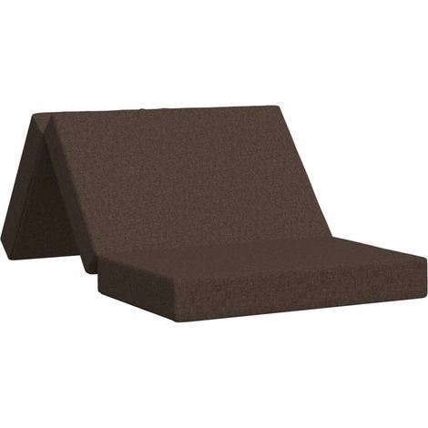 Canapé-lit pliable 80 x 67 x 45 cm Taupe vidaXL (1/5)