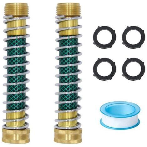 Garden Spiral Spring Hose Protector Connector Full Copper Joint Water Pipe for Home Garden (1/5)