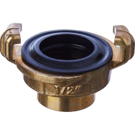 GARDENA 07106-20 Ottone Elemento filettato con incastro a denti Innesto a denti, 18,7 mm (1/2) FI (1/5)