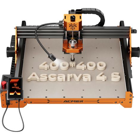 Fresadora CNC, diseño modular, alta precisión, 4S, enchufe europeo, 70W. (1/2)