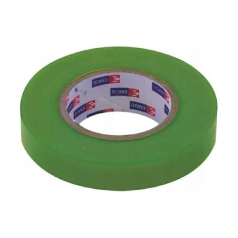 Ruban isolant en PVC vert 15 mm x 10 m (1/2)