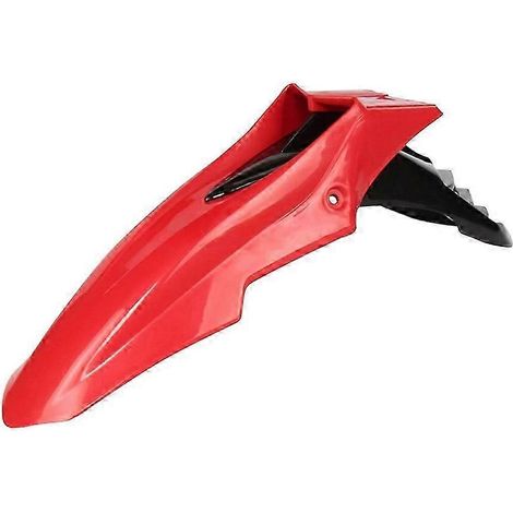 Garde-boue Supermoto Motocross Dirt Bike 2072680001 pour Kawasaki DRZ RMZ XT TW (Noir Rouge) (1/5)