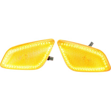 Feux de clignotant avant LED ambre, feu de position latéral 55155628AC, compatible Jeep Wrangler 1997-2006 (1/5)