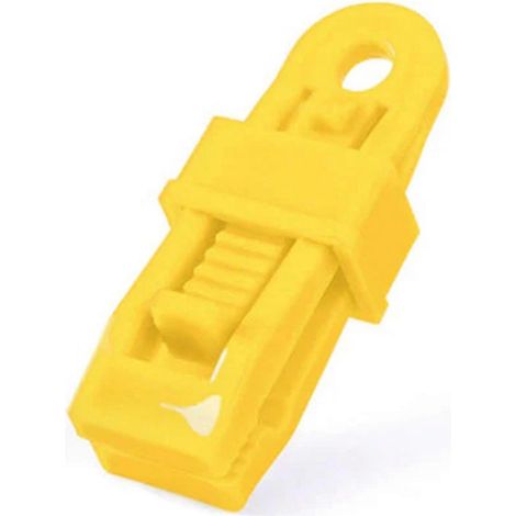 Verstellbare, robuste Klemmvorrichtung für Planen und Sonnensegel, starke, windfeste Markisenklemme für den Außenbereich-Yellow