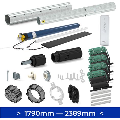Kit axe moteur volet roulant 1790 --- 2389 mm Moteur Solaire