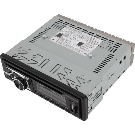 Autoradio Simple DIN avec Lecteur CD, Autoradio avec Lecteur CD/DVD, Port USB, Appel Mains Libres et Entrée AUX, Autoradio Simple DIN pour Camions (1/5)