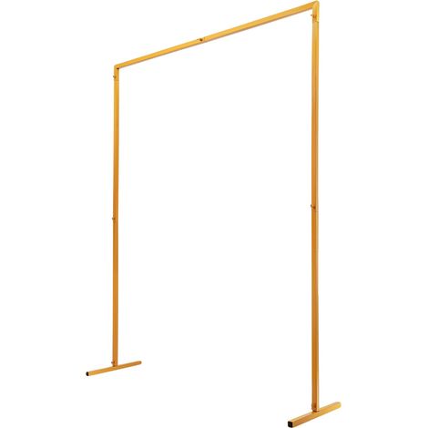 Hochzeitsbogen, elegantes Design, verstellbare Höhe, Gelb, M (1/2)