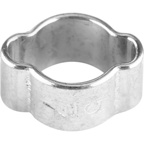 10 colliers de serrage à deux oreilles en fer galvanisé zingué, 5-Tuyau d'essence complet de 23 mm (5)-7MM) (1/5)