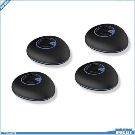 Ashata Coussin de massage pour vertèbres cervicales 1 Mini TENS Cervical Massager Portatif Pour electromenager massage Noir (1/5)