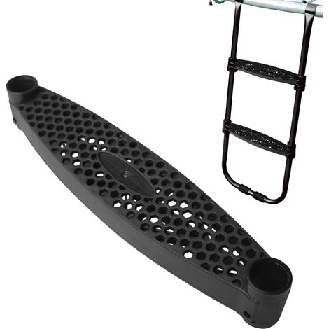 MINKUROW Escalera de cama elástica, escalones antideslizantes para escalar - Piezas de accesorios de repuesto de cama elástica, escalones de cama elástica fáciles de montar, resistentes y seguros para (1/5)