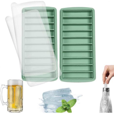 Moule à glaçons en silicone, avec couvercle, certifié LFGB et sans BPA. (1/5)