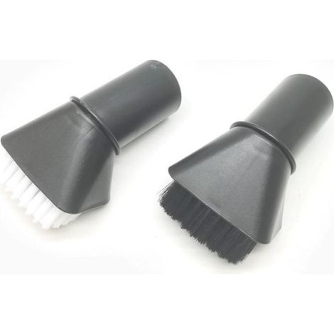 Kit Nettoyage Interieur Vehicule - Tube 2 5 M - Buse Fendue 35 Mm - Brosse Poils Durs - Brosse Poils Doux - Chiffon Microfibre - 6 Pieces (1/5)