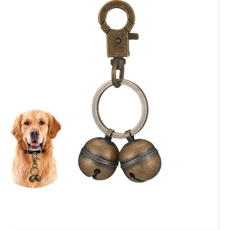 Clochette élégante pour animaux de compagnie pour colliers et accessoires d'extérieur (1/4)