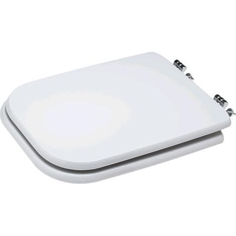 ACCESSORI BAGNO - SEDILE WC COPRIVASO LEGNO CONCA BIANCO CER.UNIV.1 PZ