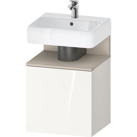 DURAVIT QA4077L83220000 QTG WTU WH Ek. 490x420x645 Blanc brillant H