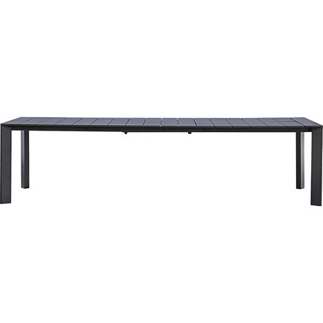 Tavolo Allungabile da Giardino 200/300x100x75 cm Nettuno in Alluminio Antracite (1/5)