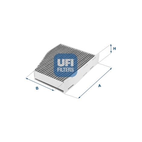UFI 54.124.00 Filtro de habitáculo de carbón UFI