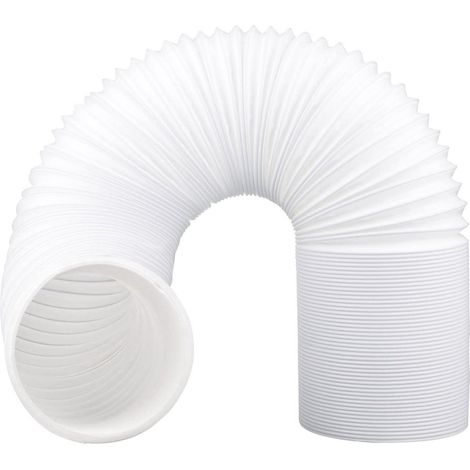 Tuyau d'évacuation flexible pour climatisation - Tuyau universel pour climatiseur mobile - 13 cm de diamètre - 300 cm de longueur