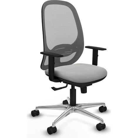 Ergonomischer Stuhl piqueras y crespo Cilanco hellgrau Kunstleder (1/2)