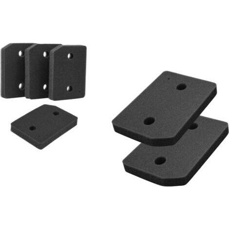 Lot de 6 filtres pour sèche-linge Miele T1 - Filtre de base pour sèche-linge - 9164761 - Pièce de rechange - Éponge - Accessoire pour sèche-linge à pompe à chaleur Miele (1/4)