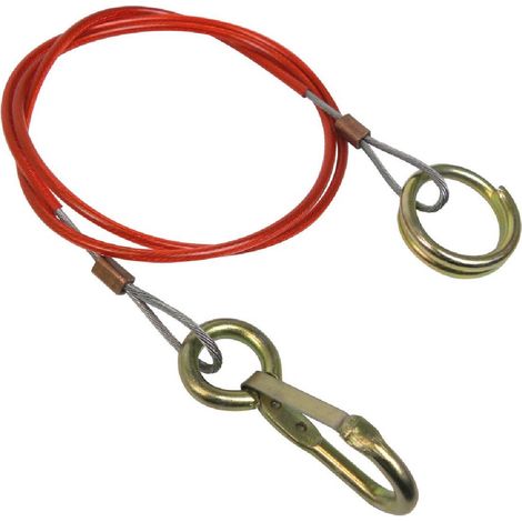 Câble de frein de sécurité pour remorque 1m – Résistance 1000N – Sécurité renforcée pour remorques et caravanes – Activation automatique du frein – Carpoint (1/5)