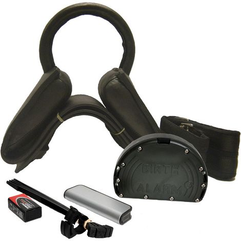 Kit foaling Alarm Mobile completo di trasmettitore mobile, sottopancia antirotolamento