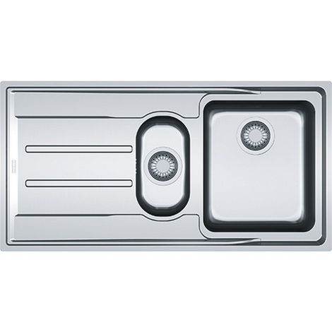Lavello da incasso in acciaio inox da 51,4 cm con sifone - 758005 - Franke